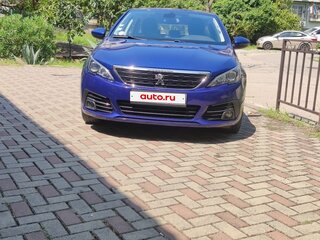 2019 Peugeot 308 II Рестайлинг, синий, 1435000 рублей, вид 2