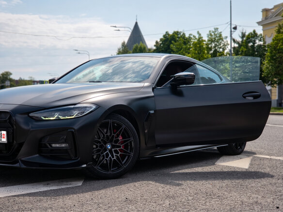 2021 BMW 4 серии 430i G22, G23, G26, чёрный, 4899999 рублей - вид 5