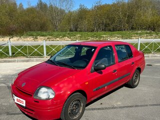2001 Renault Clio II, красный, 180000 рублей, вид 1