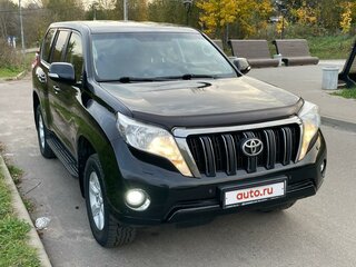 2017 Toyota Land Cruiser Prado 150 Series Рестайлинг 1, чёрный, 4200000 рублей, вид 1