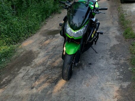2012 Kawasaki Z 1000, зелёный, 700000 рублей, вид 5
