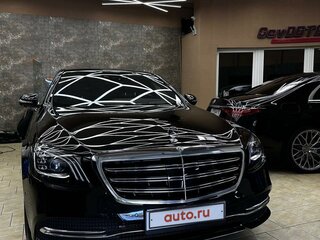 2019 Mercedes-Benz S-Класс 560 e Long VI (W222, C217) Рестайлинг, чёрный, 8500000 рублей, вид 1