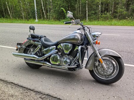 2007 Honda VTX 1300, серый, 1010000 рублей, вид 4