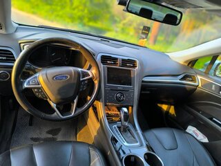 2013 Ford Fusion (North America) II, голубой, 1550000 рублей, вид 5