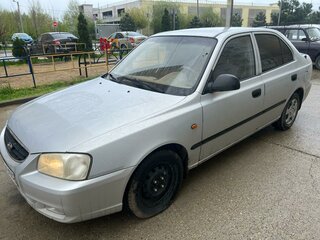 2009 Hyundai Accent ТагАЗ II, серебристый, 255000 рублей, вид 2