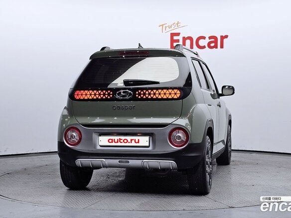 2022 Hyundai Casper I, зелёный - вид 3