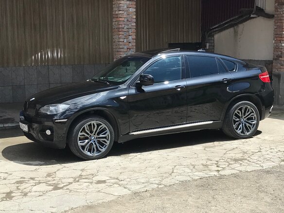 2008 BMW X6 50i 6-speed I (E71), чёрный, 1950000 рублей - вид 7