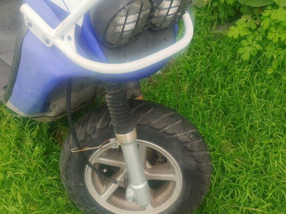 1999 Yamaha BWs, синий, 140000 рублей - вид 3