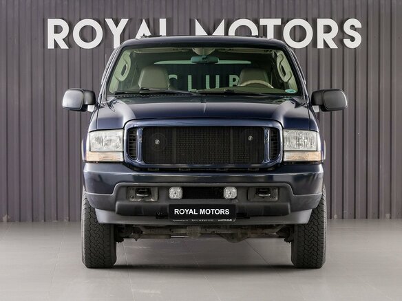 2003 Ford Excursion, синий - вид 1