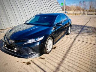 2020 Toyota Camry VIII (XV70), чёрный, 2500000 рублей, вид 1