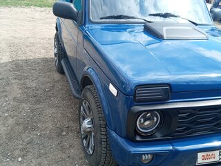 2008 Lada (ВАЗ) 2121 (4x4) I Рестайлинг, синий, 420000 рублей, вид 2