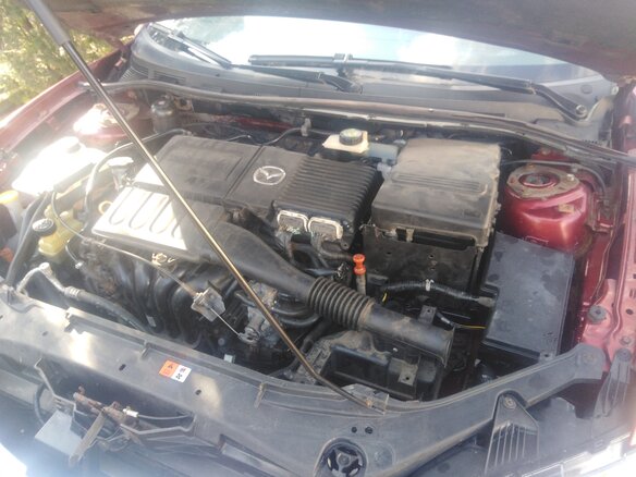 2008 Mazda 3 I (BK) Рестайлинг, красный, 589000 рублей - вид 8