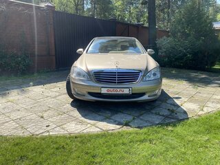2007 Mercedes-Benz S-Класс 350 Long V (W221), золотистый, 1850000 рублей, вид 2