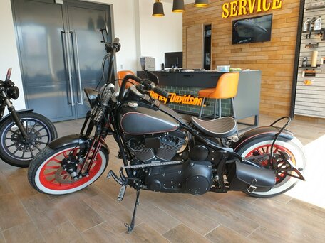 2006 Harley-Davidson Softail Custom, чёрный, 1450000 рублей, вид 4