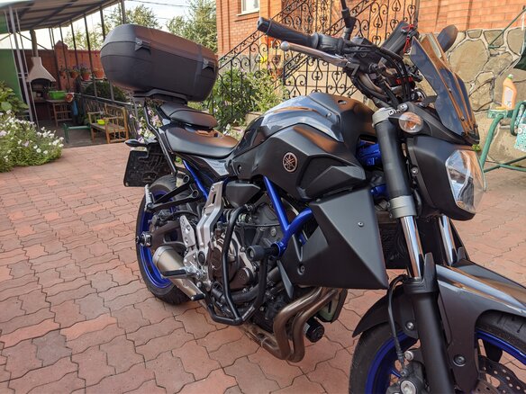 2014 Yamaha MT-07 (FZ-07), чёрный, 674500 рублей - вид 13