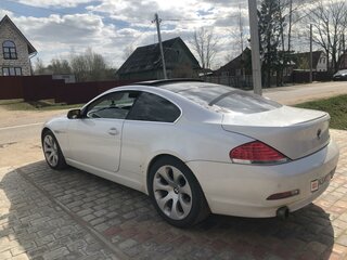 2007 BMW 6 серии 630i II (E63/E64), белый, 1350000 рублей, вид 2
