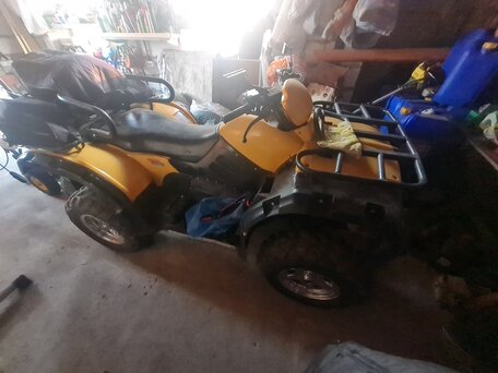 2006 CFMoto CF500-2А, жёлтый, 400000 рублей, вид 3
