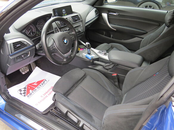 2012 BMW 1 серии 118i II (F20/F21), синий - вид 5