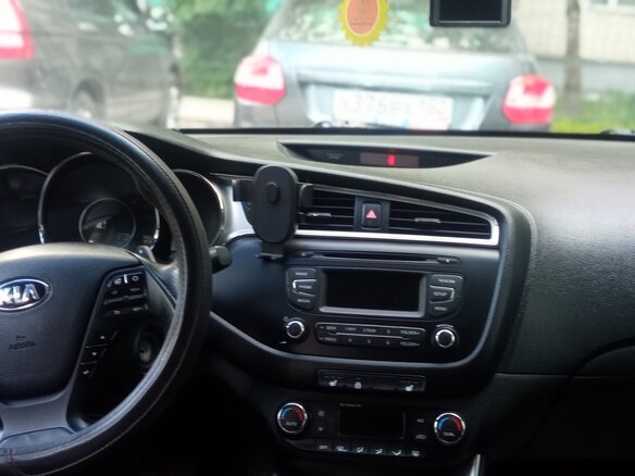 2015 Kia Ceed II Рестайлинг, чёрный, 1100000 рублей - вид 4