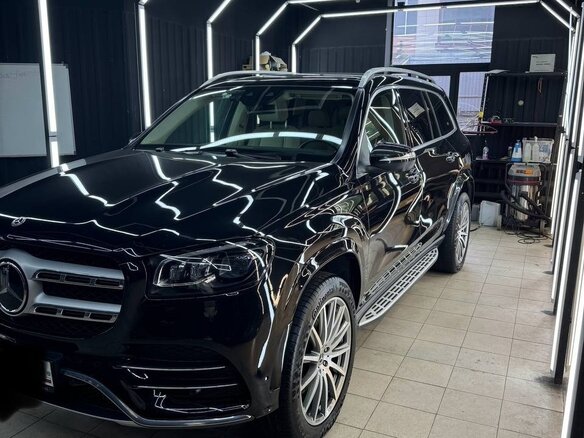 2021 Mercedes-Benz GLS 400 d II (X167), чёрный, 11500000 рублей - вид 2