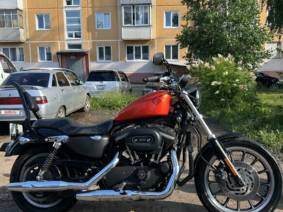 2010 Harley-Davidson Sportster 883, оранжевый, 600000 рублей - вид 5