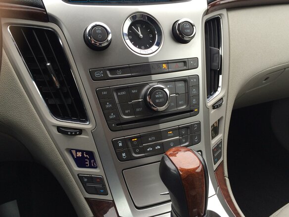 2009 Cadillac CTS II, чёрный - вид 6