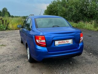 2020 Lada (ВАЗ) Granta I Рестайлинг, синий, 615000 рублей, вид 4