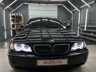 2003 BMW 3 серии 318i IV (E46) Рестайлинг, чёрный, 800000 рублей, вид 2