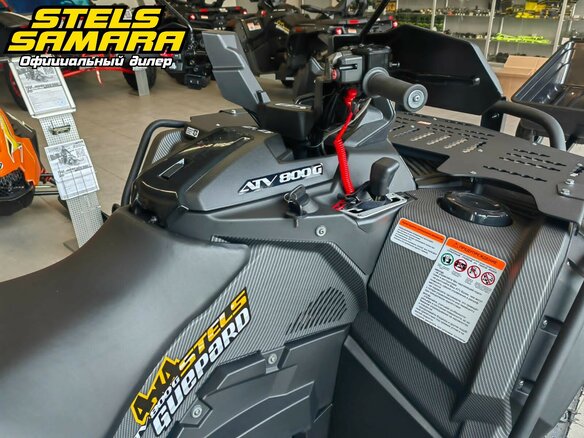 2024 Stels ATV-800 Guepard Trophy, чёрный, 1360000 рублей - вид 7