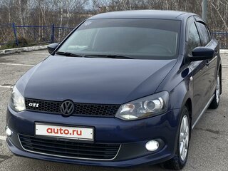 2013 Volkswagen Polo V, синий, 830000 рублей, вид 3