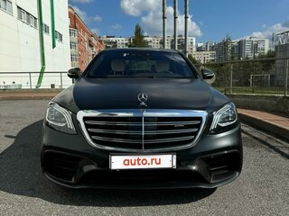 2019 Mercedes-Benz S-Класс AMG 63 AMG Long III (W222, C217) Рестайлинг, чёрный, 9990000 рублей, вид 2
