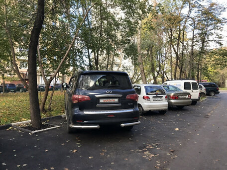 2014 Infiniti QX80 I Рестайлинг, синий, 2017000 рублей, вид 3