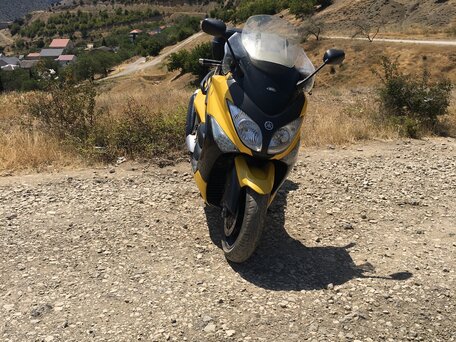 2008 Yamaha TMAX, жёлтый, 520000 рублей, вид 3