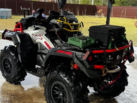 2013 BRP Can-Am Outlander X MR 1000R, белый, 1349000 рублей, вид 5