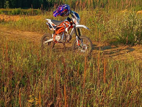 2024 Kayo Basic TT125, оранжевый, 65000 рублей, вид 1