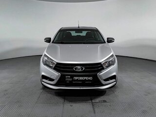 2016 Lada (ВАЗ) Vesta I, серебристый, 583668 рублей, вид 2