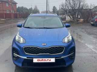 2019 Kia Sportage IV Рестайлинг, синий, 2450000 рублей, вид 1