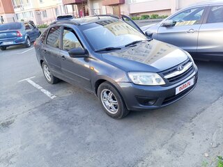 2015 Lada (ВАЗ) Granta I, серый, 455000 рублей, вид 4