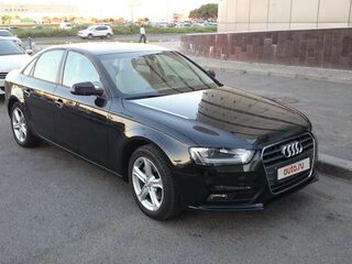 2014 Audi A4 IV (B8) Рестайлинг, чёрный, 1690000 рублей, вид 1