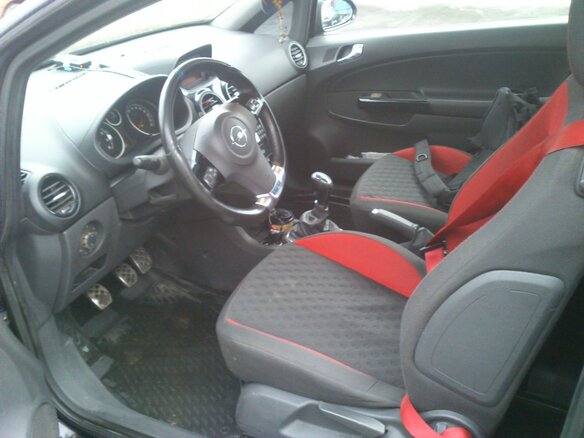 2008 Opel Corsa GSi D, чёрный - вид 14