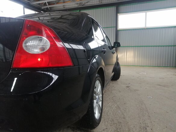 2008 Ford Focus II Рестайлинг, чёрный, 750000 рублей - вид 8