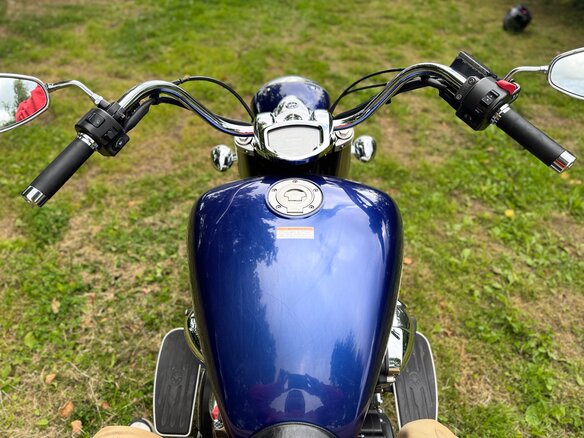 2007 Yamaha XVS1300, синий, 600000 рублей - вид 6