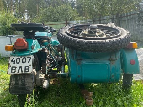 1975 Урал M-67, голубой, 45000 рублей, вид 4