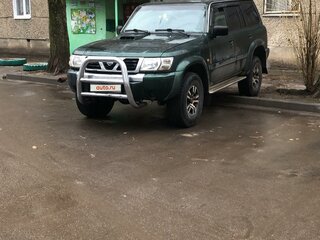 2001 Nissan Patrol V (Y61), зелёный, 1100000 рублей, вид 3