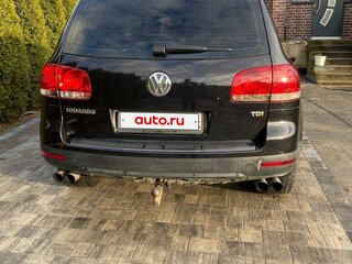 2005 Volkswagen Touareg I, чёрный, 665000 рублей, вид 5