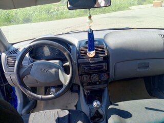 2007 Hyundai Accent ТагАЗ II, серебристый, 320000 рублей, вид 5
