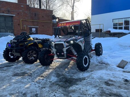 2014 Polaris RZR XP 1000, красный, 1200000 рублей, вид 3