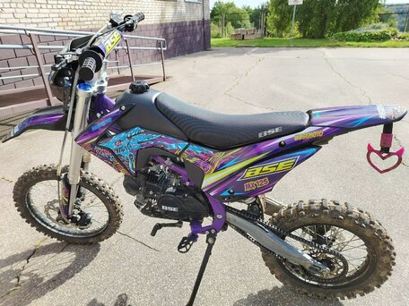 2023 BSE MX 125, чёрный, 50000 рублей, вид 5