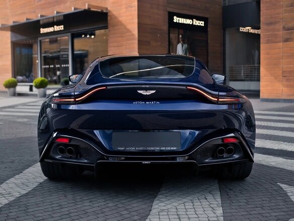 2019 Aston Martin V8 Vantage IV, синий, 13500000 рублей - вид 23