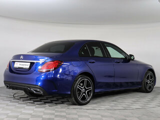 2020 Mercedes-Benz C-Класс 180 IV (W205) Рестайлинг, синий, 2484000 рублей, вид 5